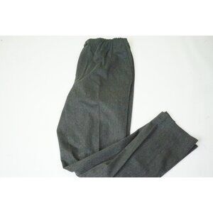 Isaia Napoli Girocollo Gray 100% Wool Elastic Band Pants Sz M Brand New